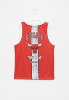 NBA - Chicago bulls fashion mesh-rockstar vest - red