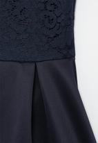 Superbalist - Occasion dress with lace - navy