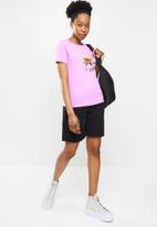 Converse - Metallic chuck taylor patch classic fit tee - violet shock