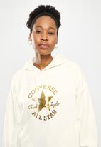Converse - Chuck taylor patch pullover hoodie - egret