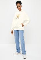 Converse - Chuck taylor patch pullover hoodie - egret