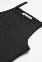 Superbalist - Cami & cardigan set - black