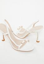 Superbalist - Donna slingback heel - white