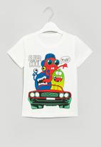 POP CANDY - Super cool tee - white