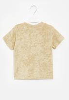 Superbalist - Printed terry tee - fawn