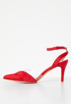 Superbalist - Helen ankle strap court - red