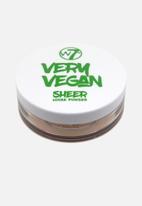 W7 Cosmetics - Very Vegan Loose Powder - Translucent