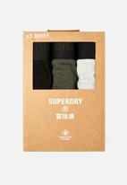 Superdry. - Brief multi triple pack - multi 