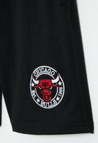 NBA - Chicago bulls core badge fleece shorts - black