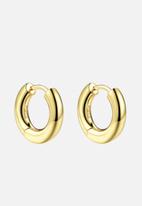 Pina Jewels - Gold hoop earrings - gold