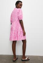 Superbalist - Tiered mini dress - pink minimal