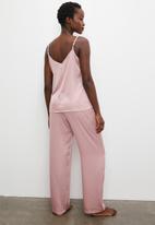 Superbalist - Sleep cami & pants set - dusty pink