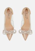 Call It Spring - Crystalline court heel - clear