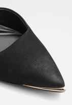 ALDO - Koilla leather court heel - black