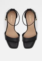 ALDO - Enaegyn leather block heel - black