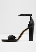 ALDO - Enaegyn leather block heel - black