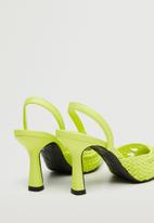 MANGO - Paris stiletto heel - bright yellow