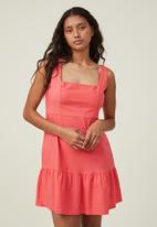 Cotton On - Whitney mini dress - happy pink