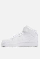 nike air force 1 mid white size 7