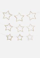 Meri Meri - Gold stars mini garland