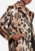 Glamorous - Leopard faux fur coat