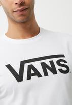 Vans - Vans classic tee- White/black