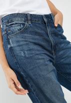 midge deconstructed high waist boyfriend jeans