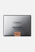 L'Oreal Paris - Brow Artist Genius Kit - Light to Med 01