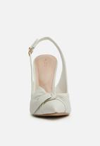 ALDO - Separation stiletto heel - white