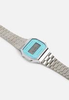Casio - Digital wrist watch A168WEM-2DF-silver
