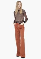 Bootleg Casual Pants Mid Brown MANGO Trousers | Superbalist.com