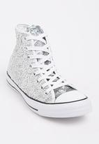 Converse - Chuck Taylor All Star Holiday Party Hi Sneakers Silver
