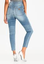 guess super high rise skinny jeans