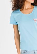 guess baby crew logo tee