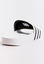 adidas Originals - Adilette - white/core black/white