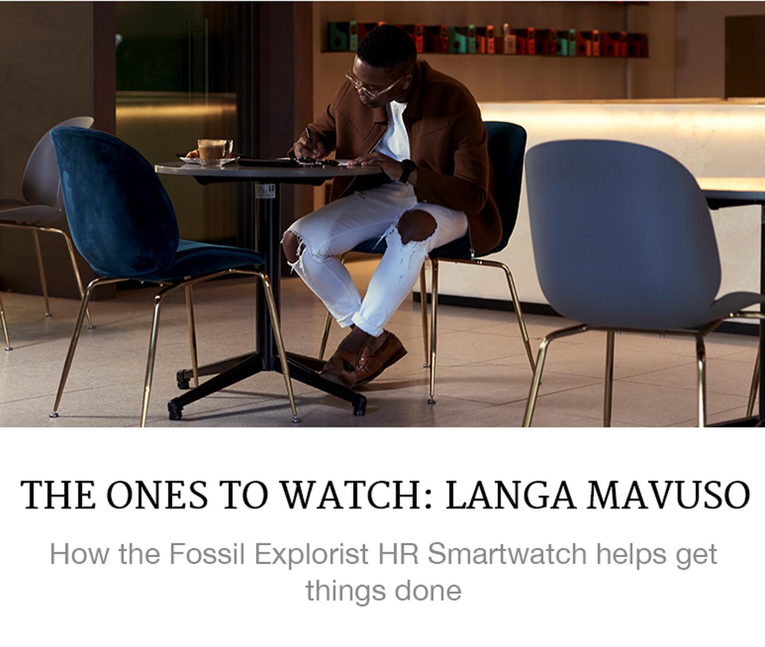 The One To Watch: Langa Mavuso
