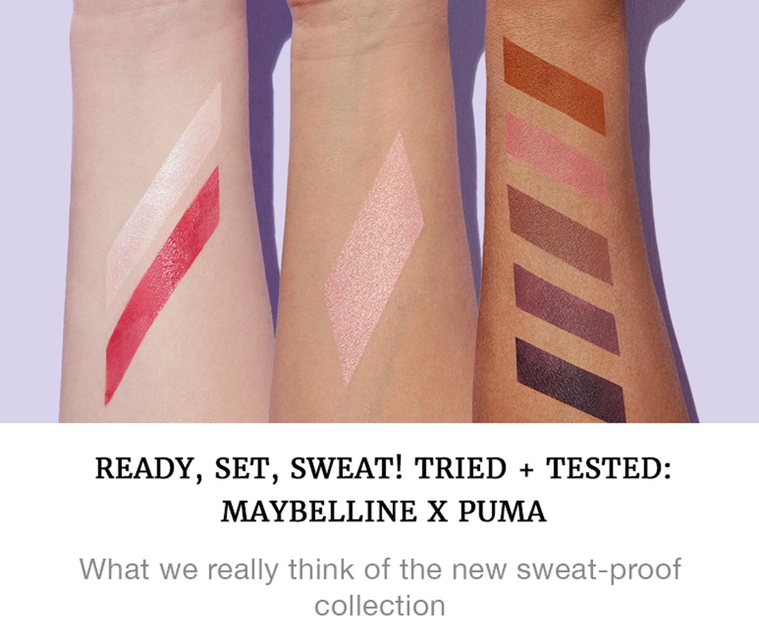 Tried + Tested: Maybelline x Puma