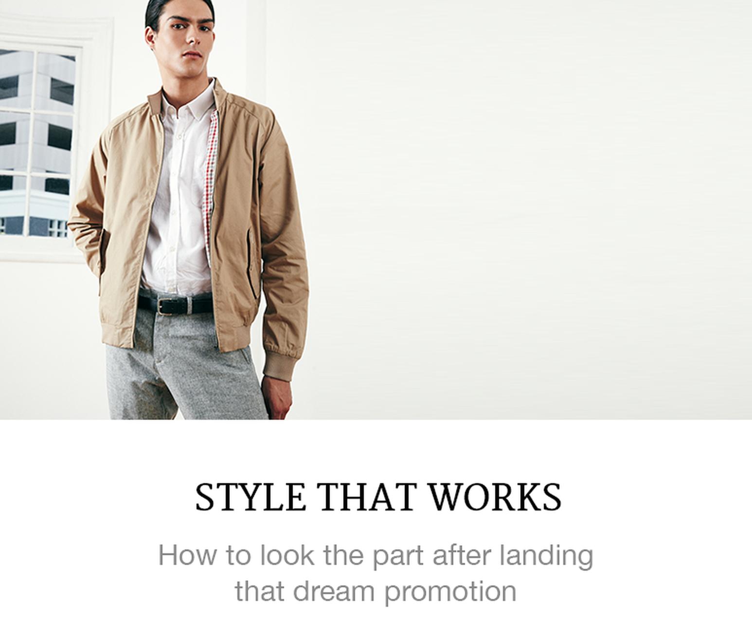 how to work the corporate look