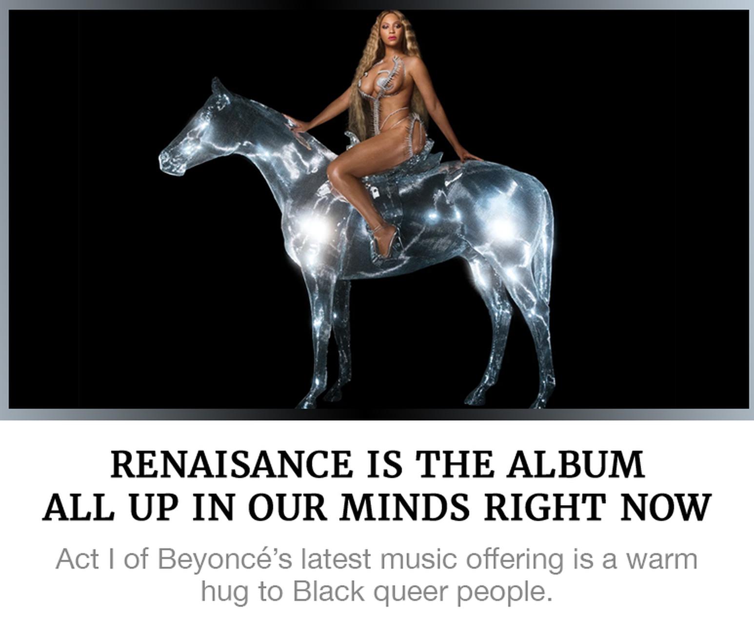 Renaissance, Beyonce