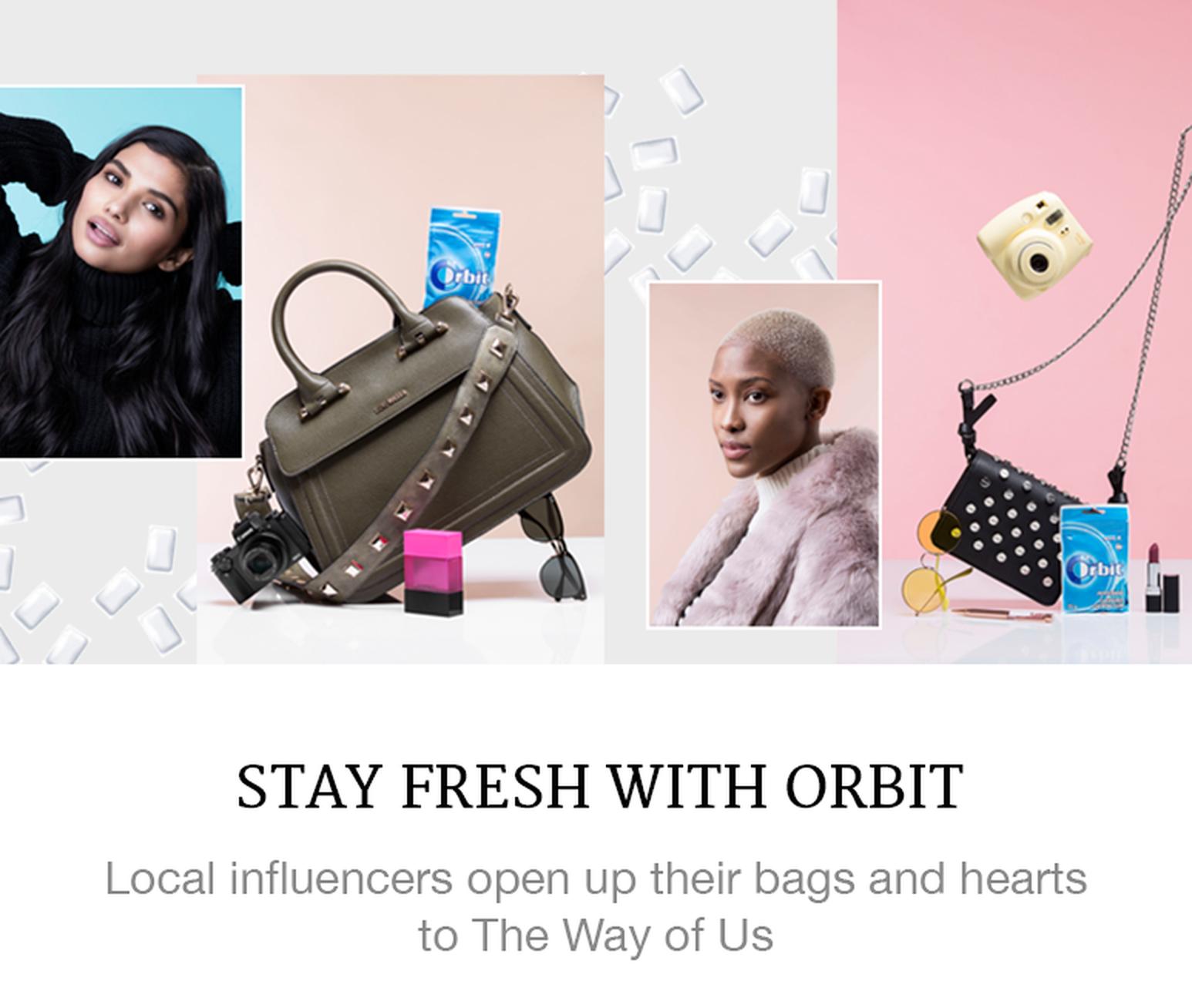 aisha baker twiggy moli niquita bento candice bodington justine jodie petersen orbit gum fashion blog superbalist whats in your bag