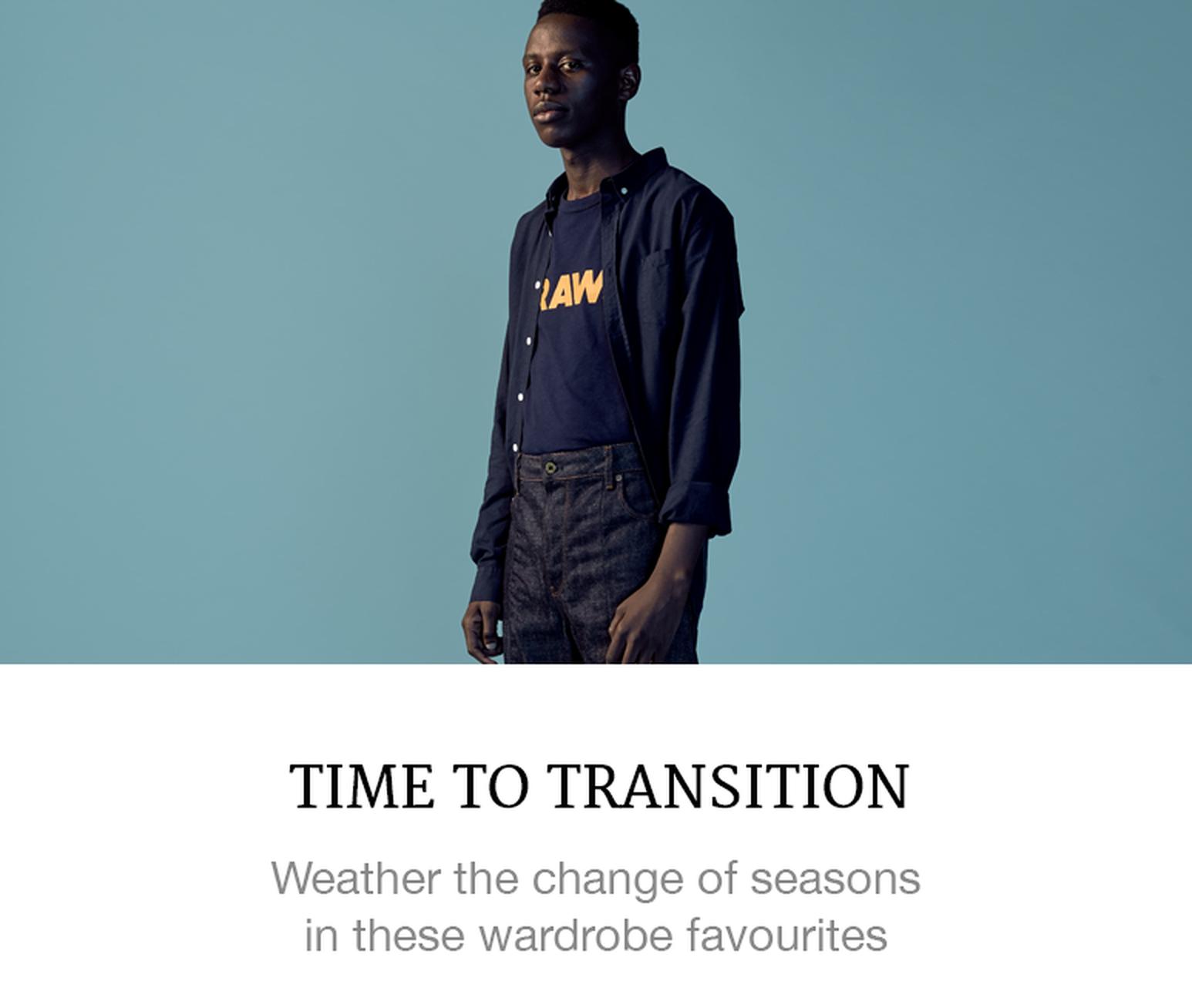 Transitional Dressing for Men