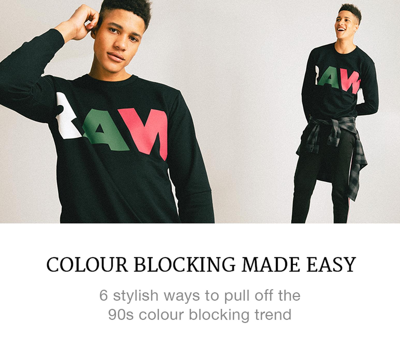 colour-blocking made easy