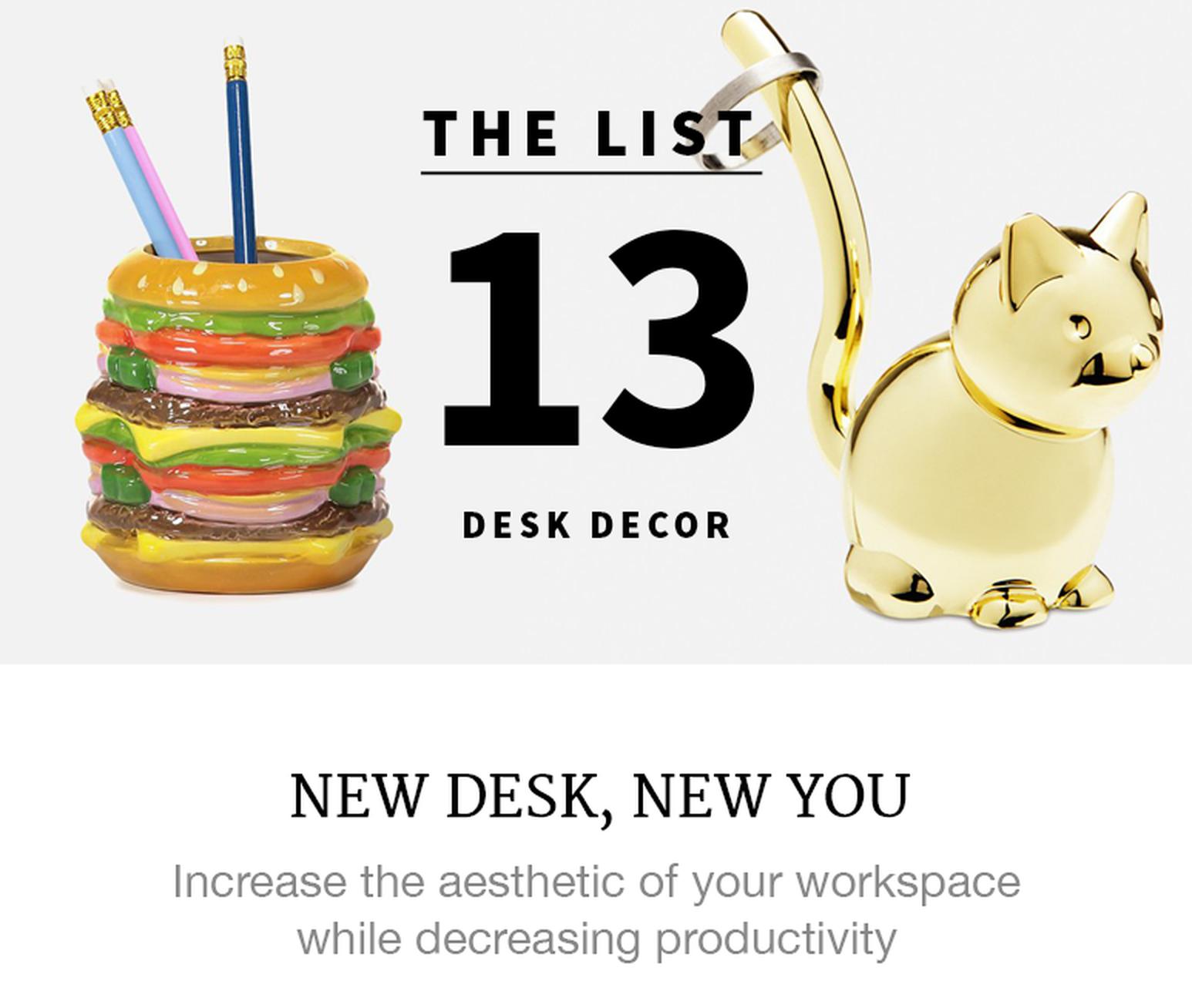 Desk organisers