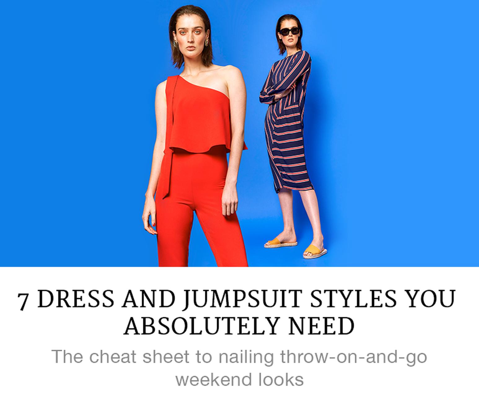 7 Dresses and Jumpsuit Style You Absolutely Need