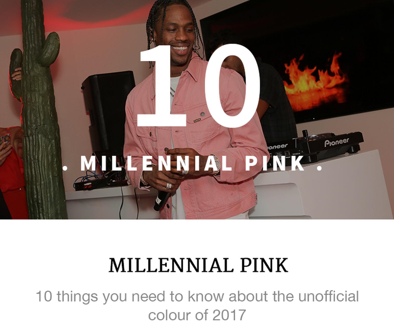 Millenial Pink