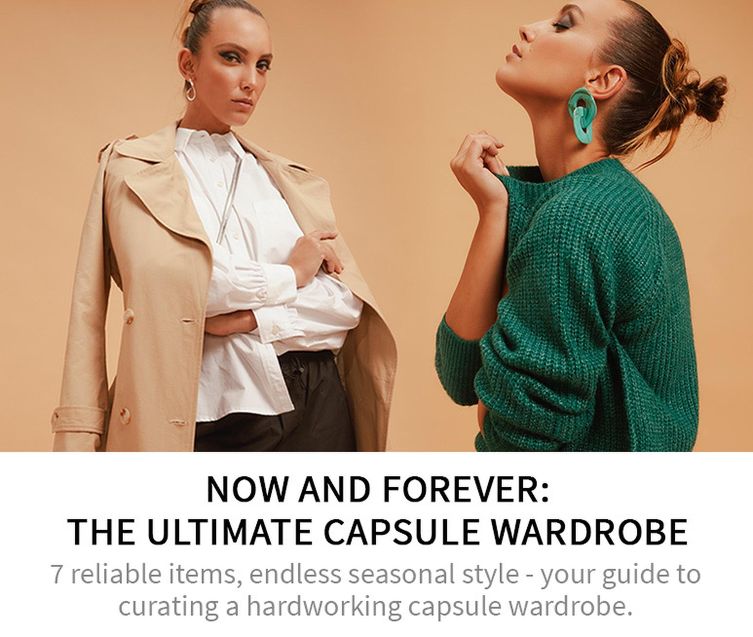 the ultimate capsule wardrobe