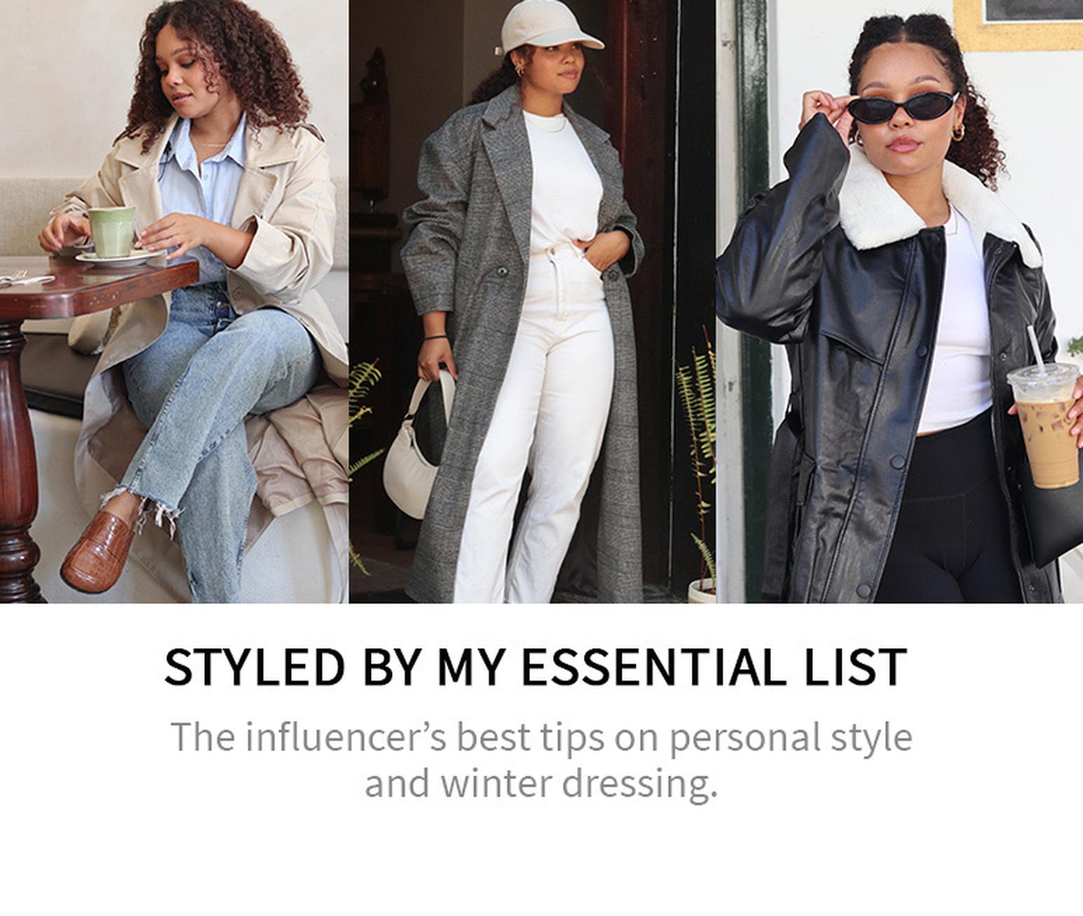 style inspo, fashion tips, My Essential List
