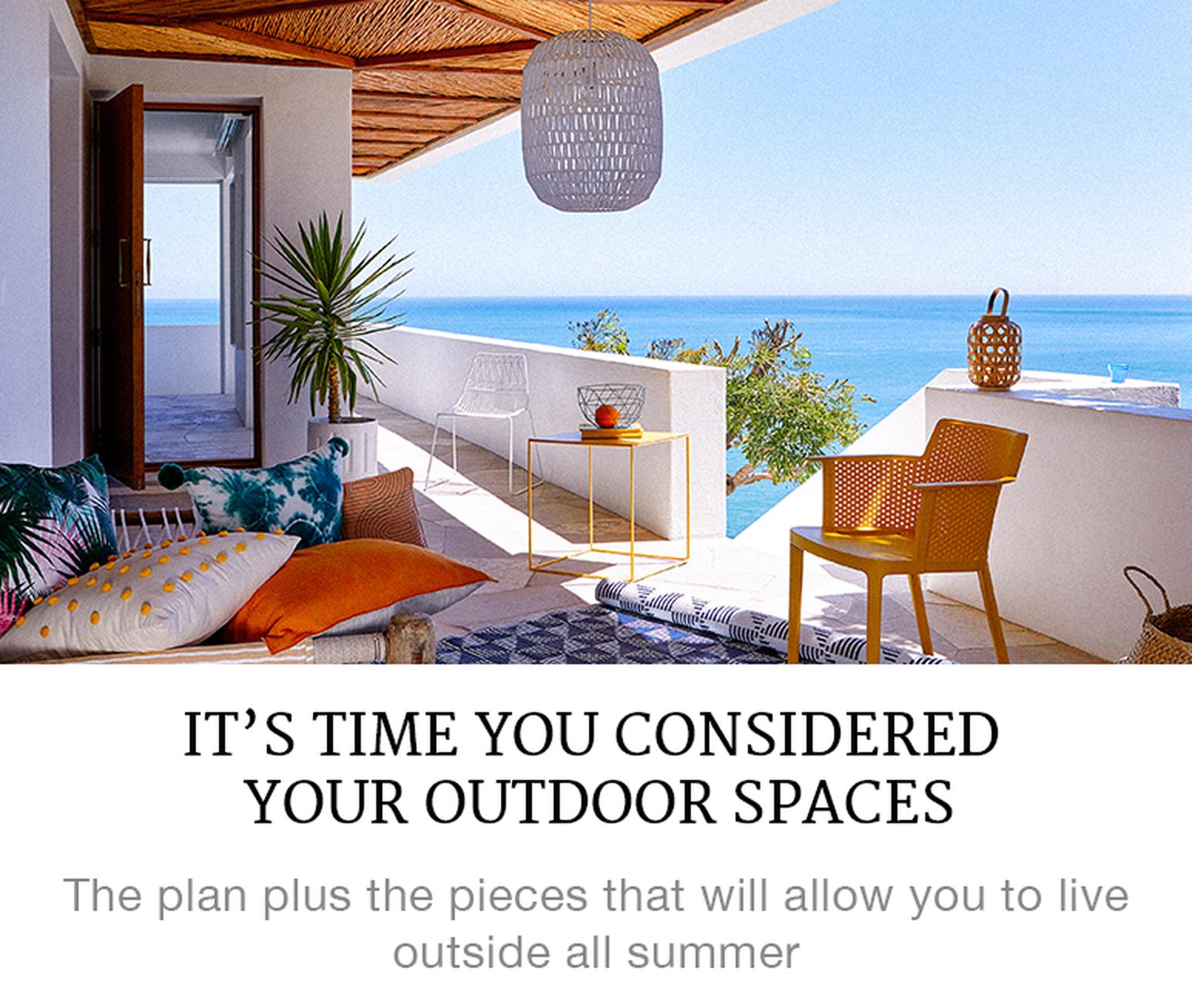 considered outdoor spaces