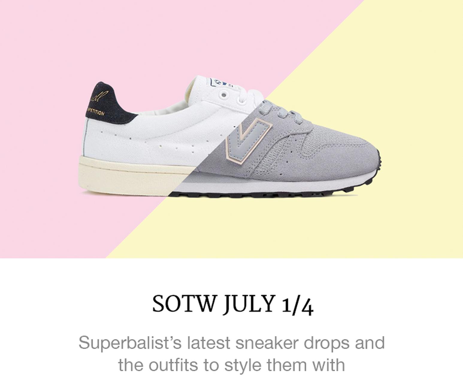 New sneaker drops