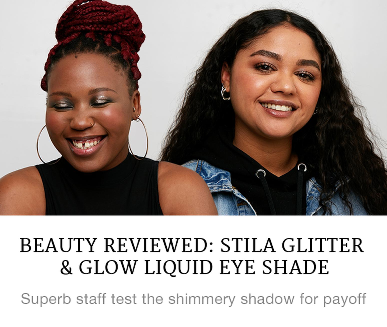 Beauty Reviewed: Stila Glitter and Glow Eyeshade